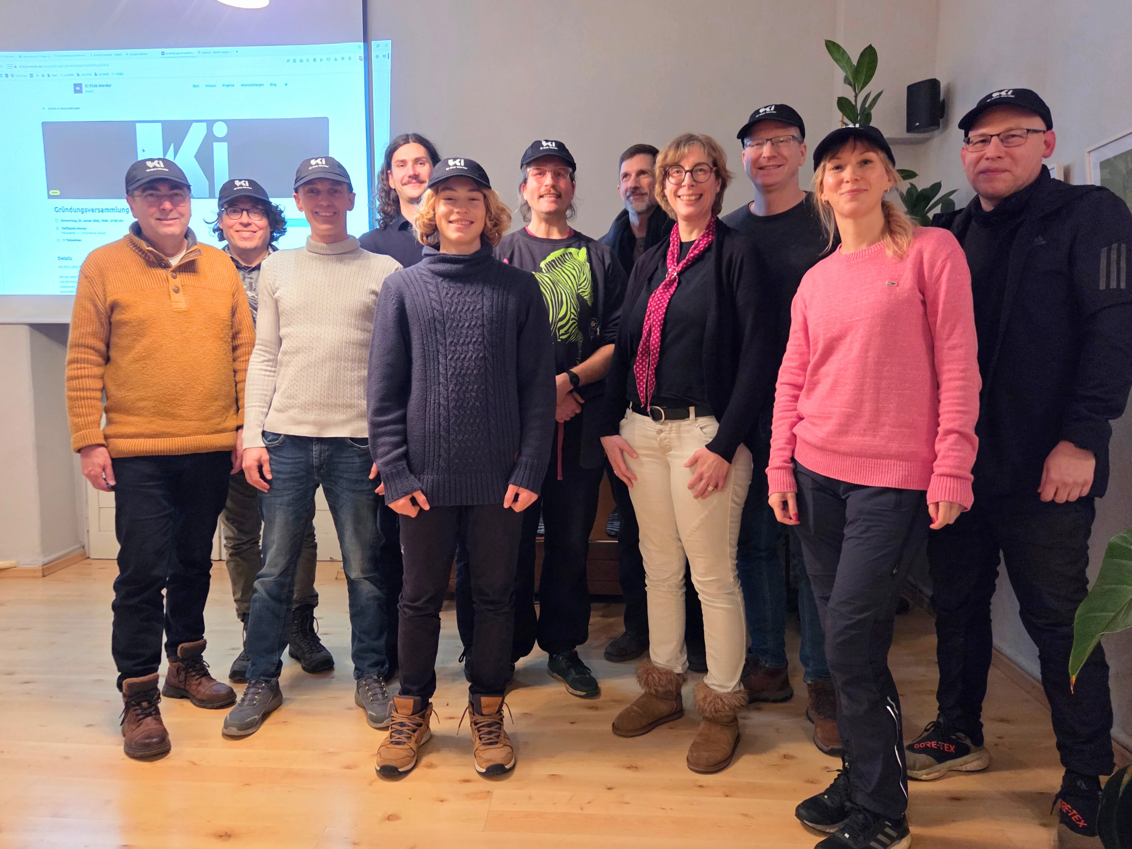 Gründungsmitglieder des KI Klub Werder