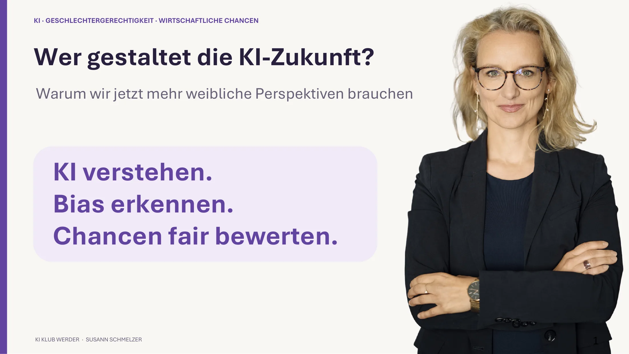 Wer gestaltet die KI-Zukunft? Rückblick auf den Workshop mit Susann Schmelzer