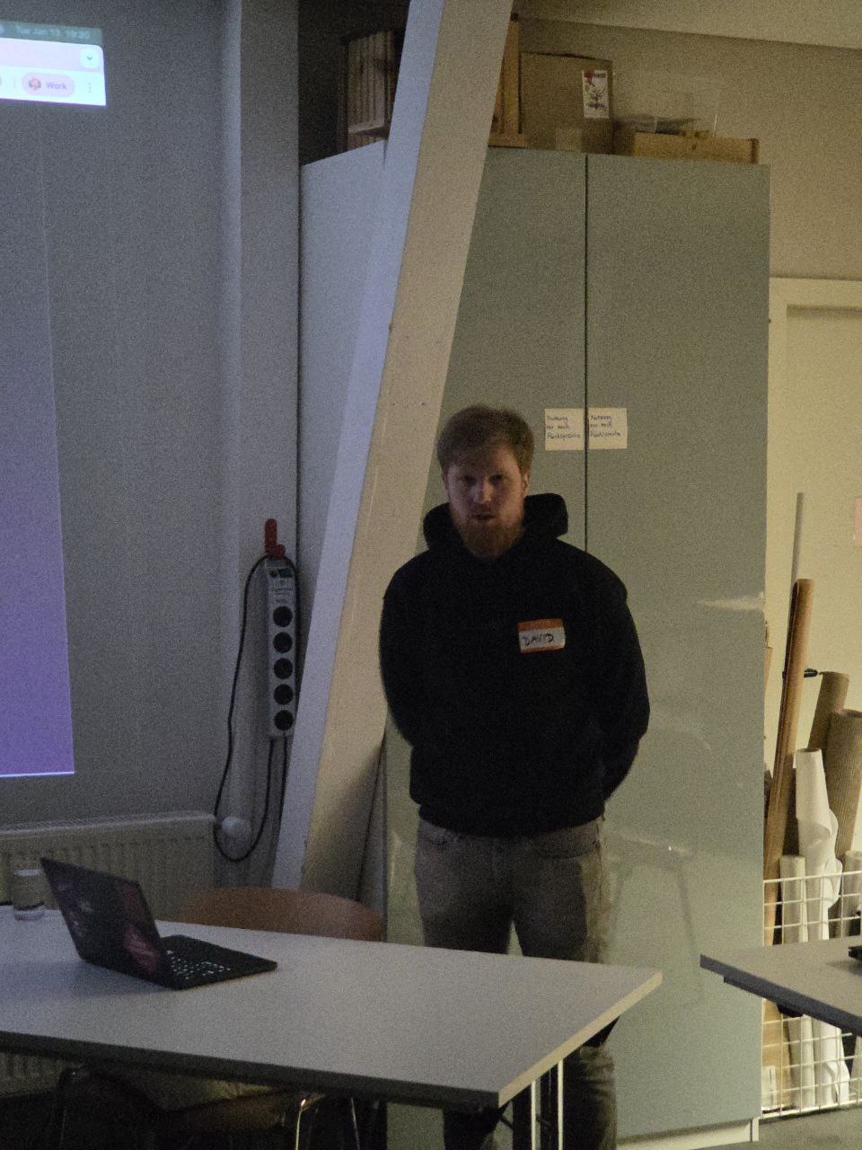 David Arens als Speaker