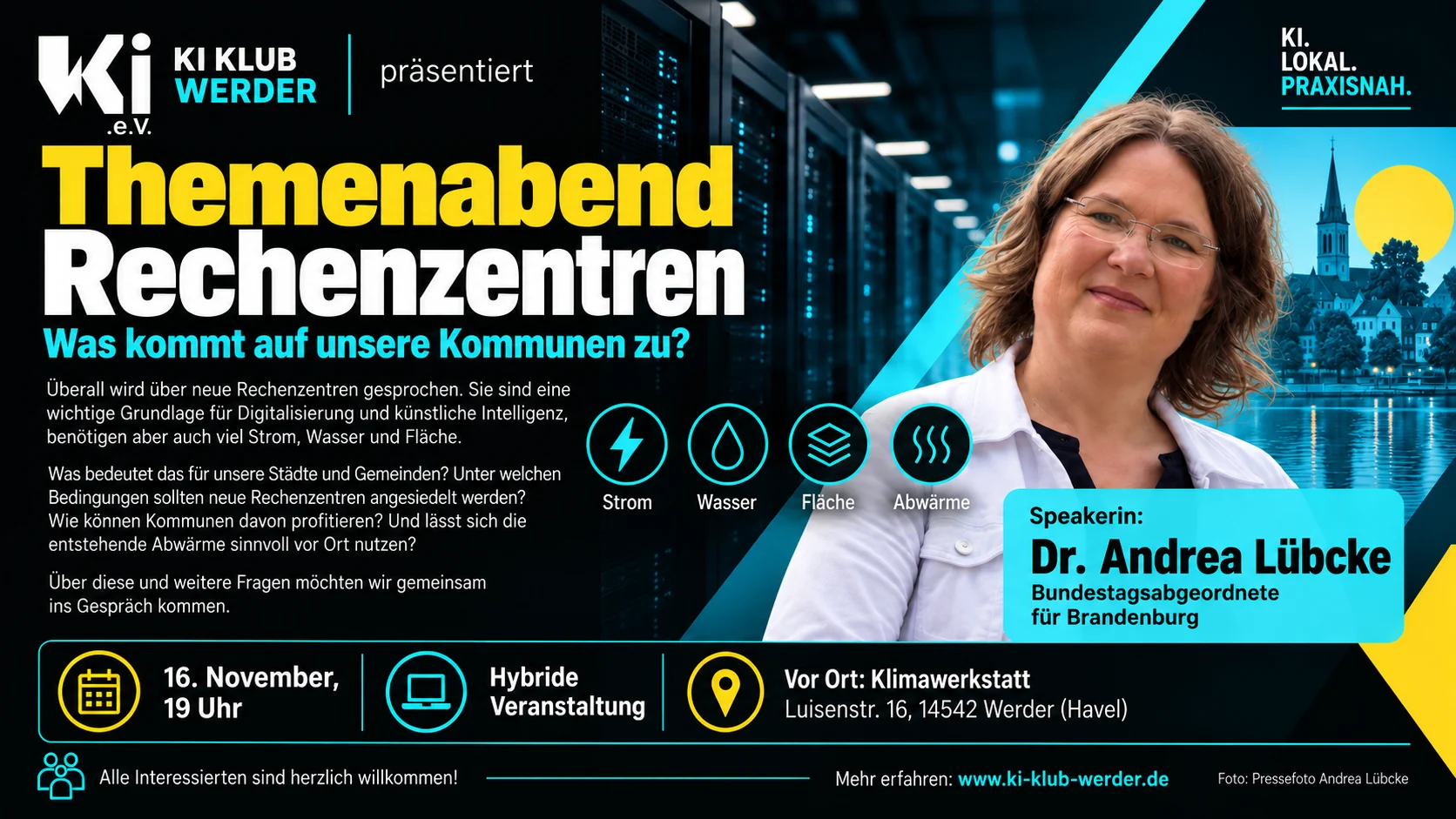 Themenabend Rechenzentren: Was kommt auf unsere Kommunen zu?