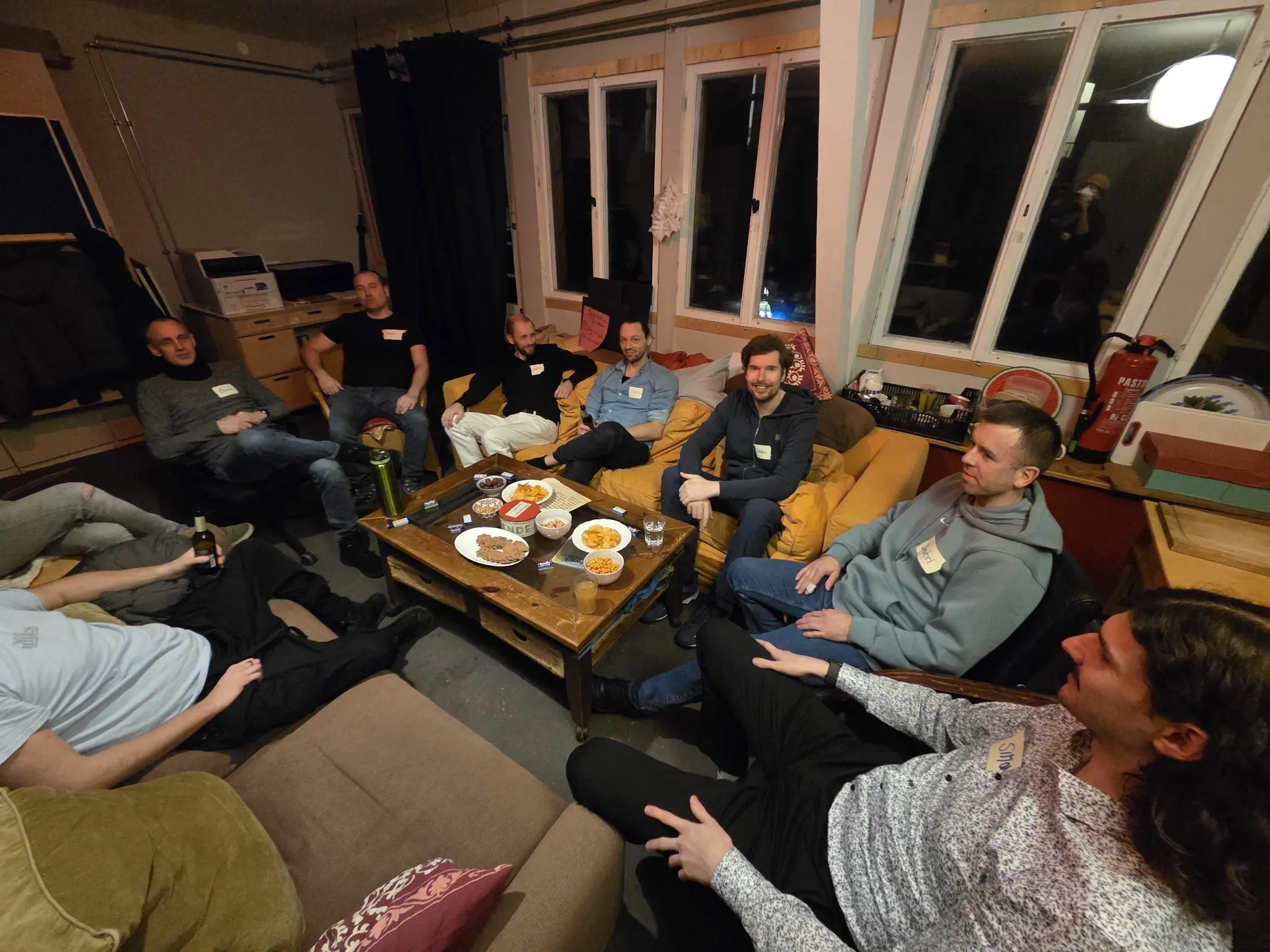 Jahresabschlussrunde in der Klimawerkstatt Werder