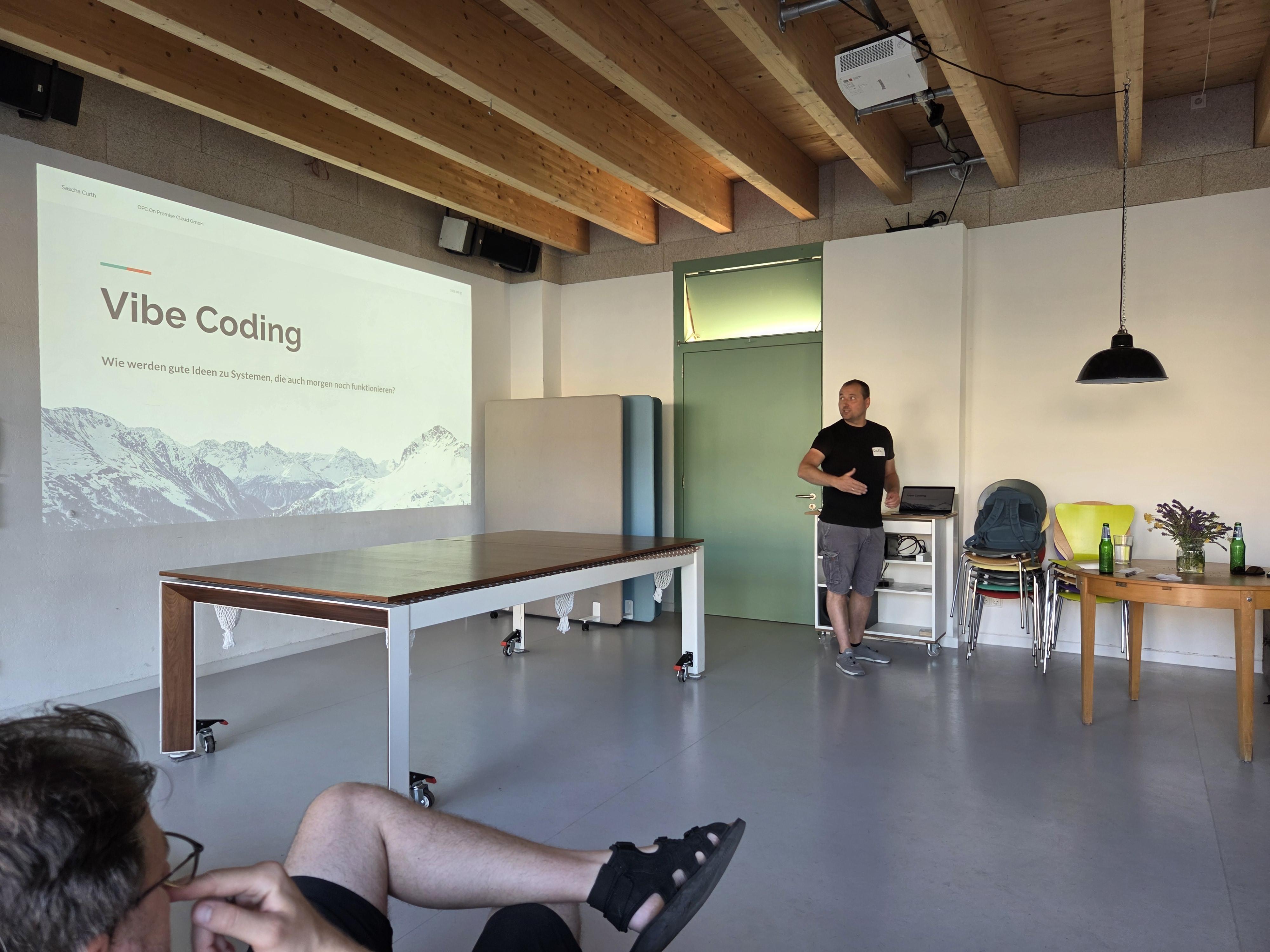 Rückblick auf das KI Klub Werder Sommertreffen: Vibe Coding – Kreativität trifft Verantwortung