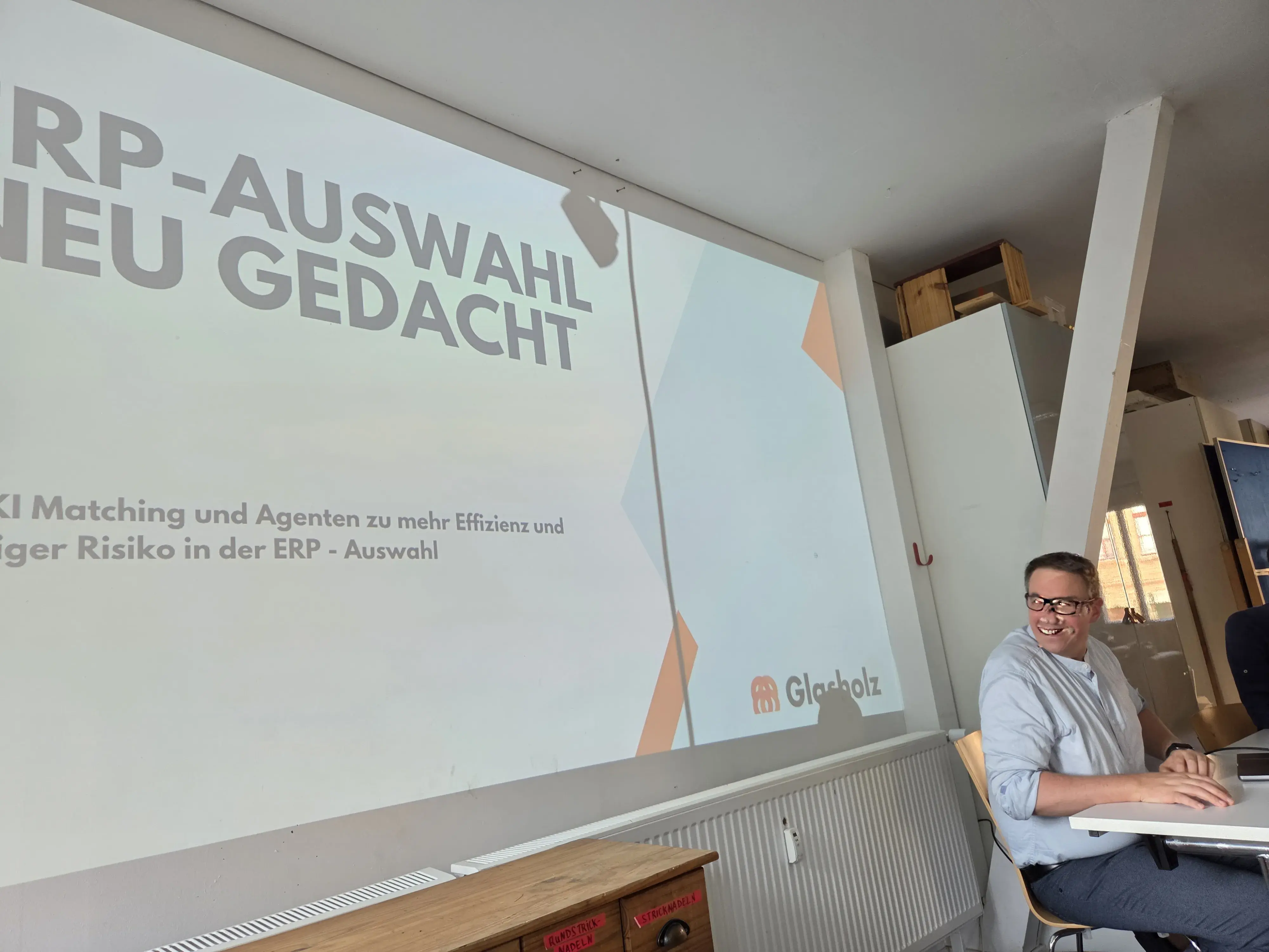 Christian Glaschke präsentiert ERP-Grundlagen
