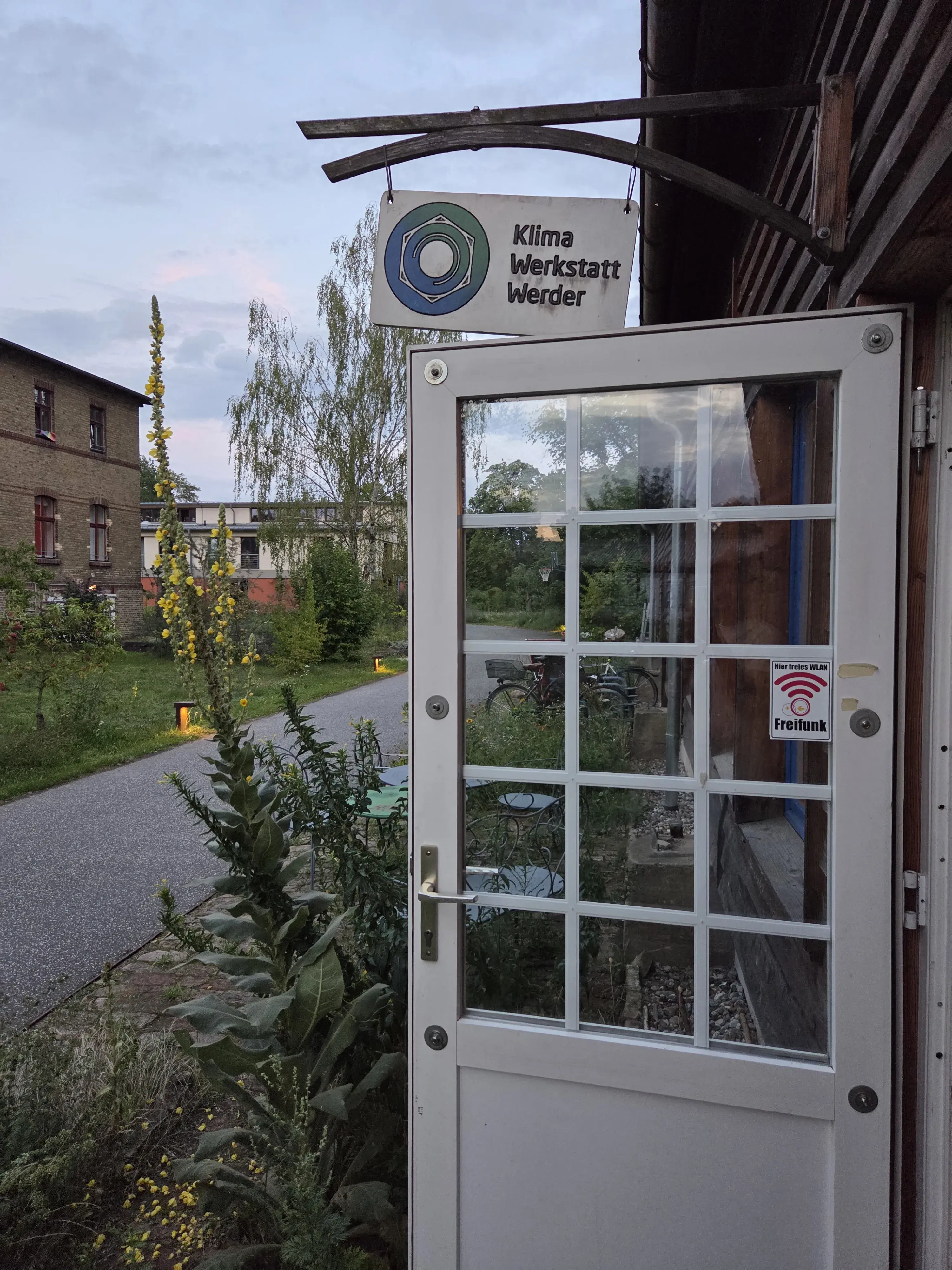 Klimawerkstatt Werder Eingang